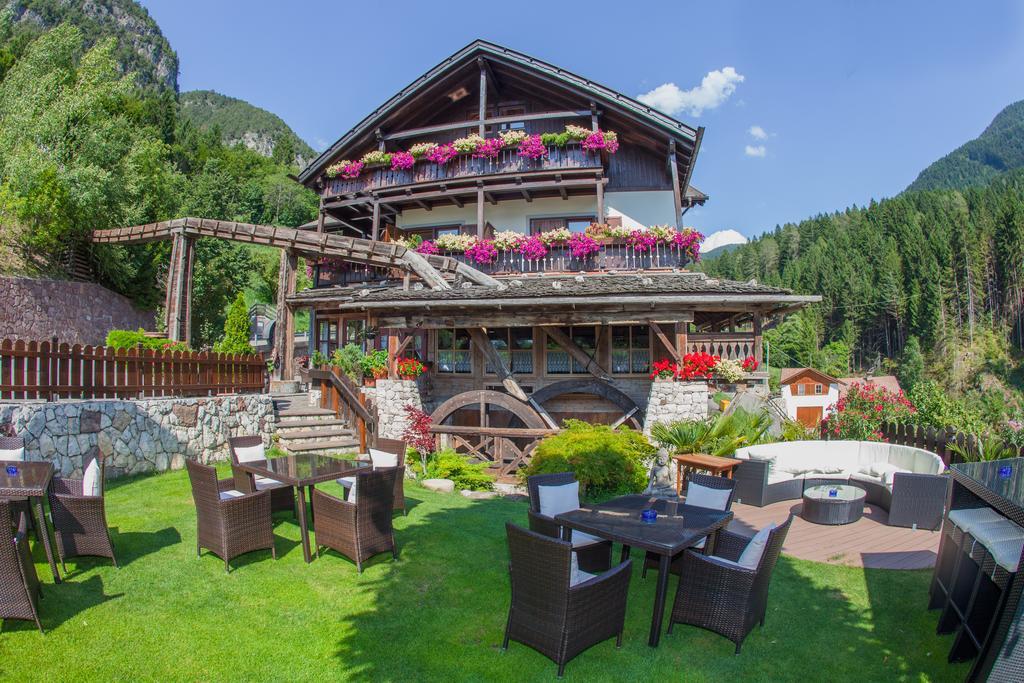 Zur Muehle Wohlfuehloase Hotel Trodena Exterior foto
